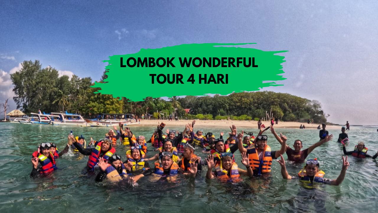 Lombok Wonderful Tour 4 Hari