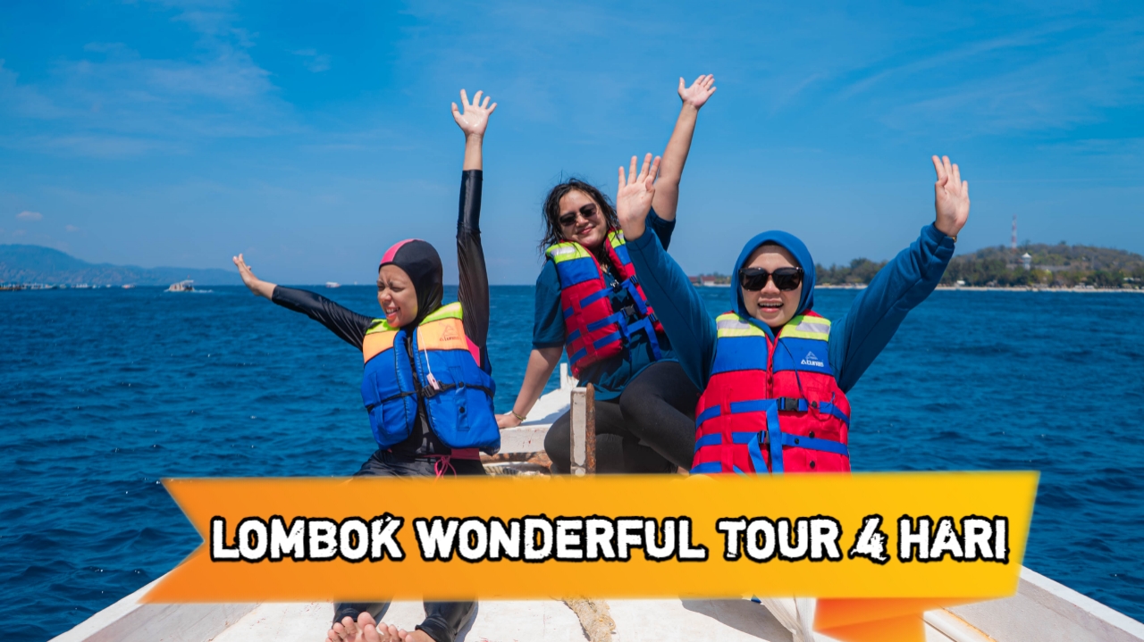 Lombok Wonderful Tour  4 Hari
