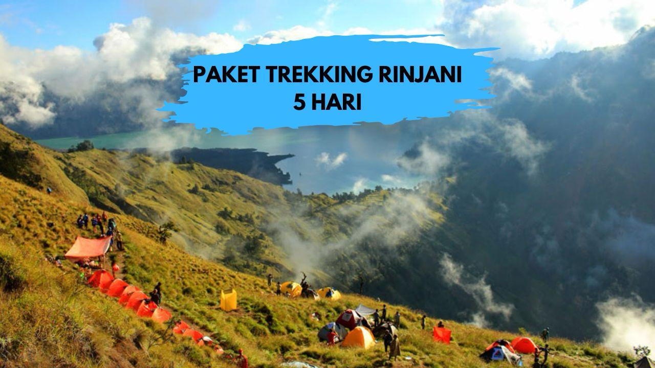 PAKET GUNUNG RINJANI TREKKING 5 HARI