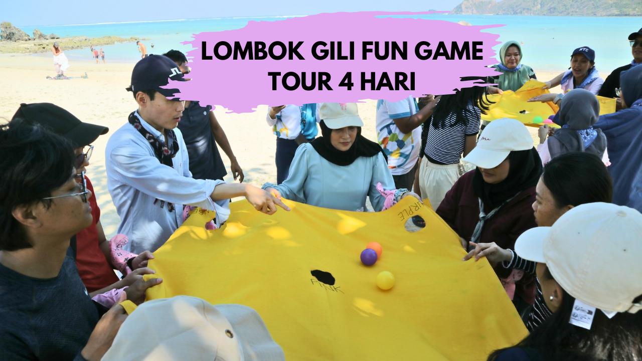 PAKET OUTING LOMBOK 4 HARI
